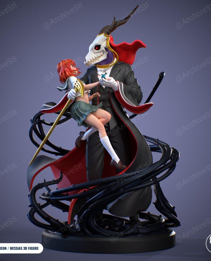 魔法使的新娘 (Elias and Chise) 3D打印图纸